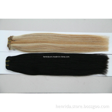 Silky Straight Weaving, 100% Human Hair Weft